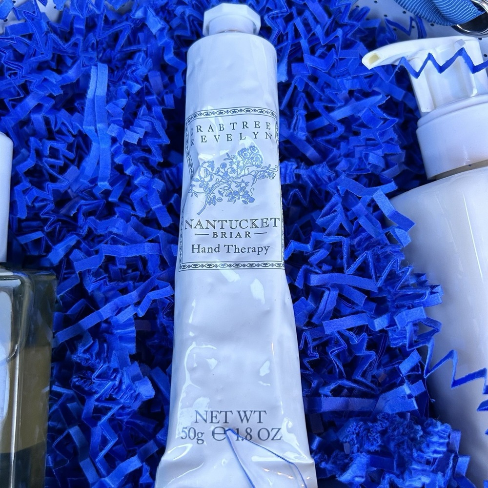 Crabtree & Evelyn Nantucket Briar Gift Set Body Lotion Bath Shower Gel Hand Cr - Picture 5 of 13